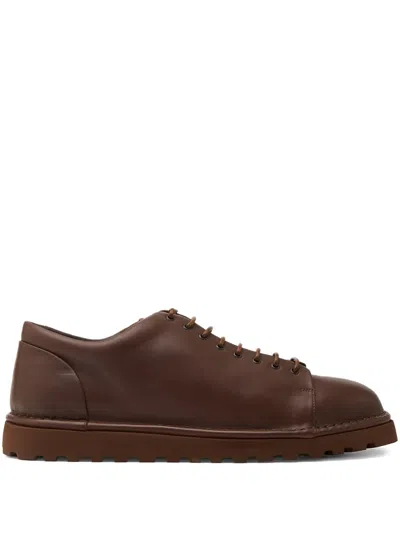 Marsèll Pallottola Pomice Round-toe Sneakers In Brown