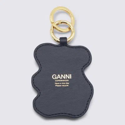 Ganni Keychains Black/iris
