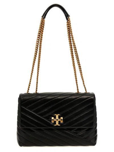 Tory Burch Kira Chevron Convertible Crossbody Bags Black