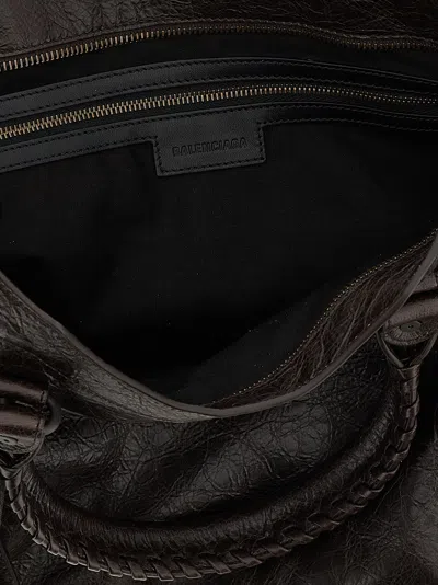 Balenciaga Le City Bag M Hand Bags Brown In Brown