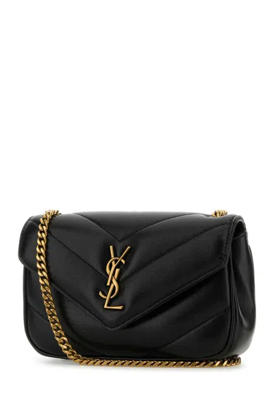 Saint Laurent Handbags. In Black