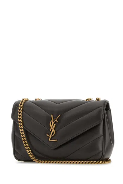 Saint Laurent Shoulder Bags In Gray