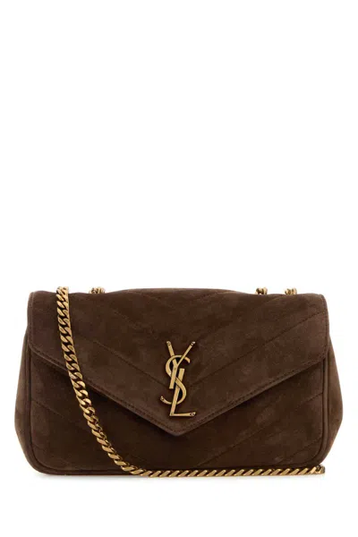 Saint Laurent Shoulder Bags In Brown
