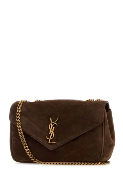Saint Laurent Shoulder Bags In Brown