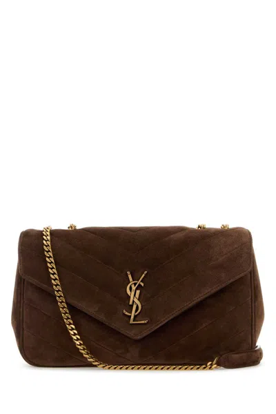 Saint Laurent Shoulder Bags In Brown