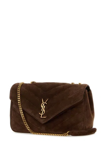 Saint Laurent Shoulder Bags In Brown