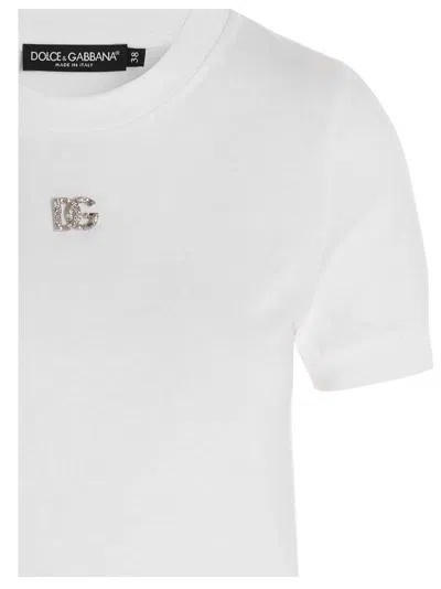 Dolce & Gabbana Logo T-shirt In White