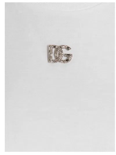 Dolce & Gabbana Logo T-shirt In White