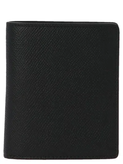 Maison Margiela Logo Wallet Wallets And Card Holders Black In Black
