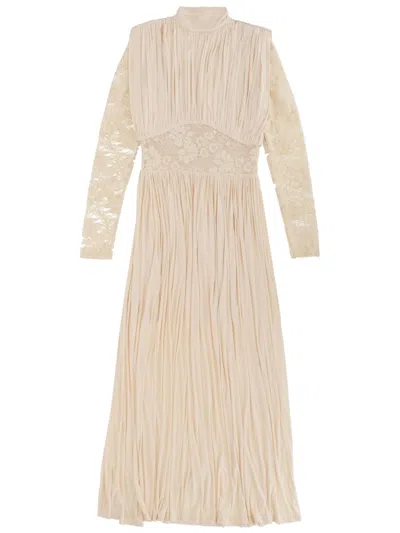 Zimmermann Midi Dress "rebellion" In Neutral