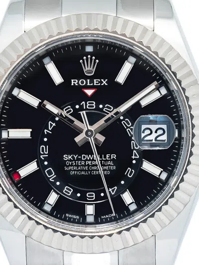 Pre-owned Rolex Sky-dweller Oyster Perpetual 42mm In Black