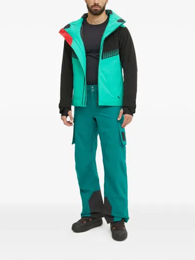 Helly Hansen Cargo Logo Ski Trousers In Green