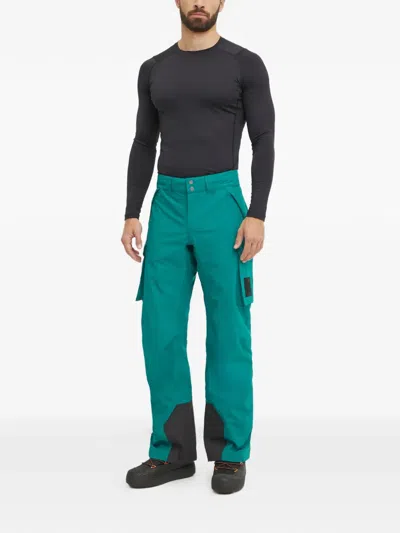 Helly Hansen Cargo Logo Ski Trousers In Green
