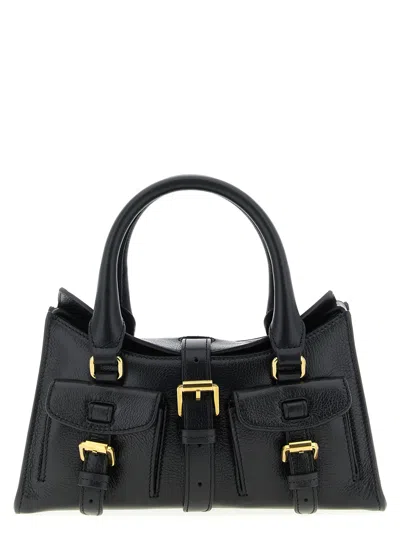 Mulberry Mini Roxanne Handbag In Black