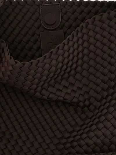 Naghedi Nomad Hobo Medium Shoulder Bags Brown In Purple