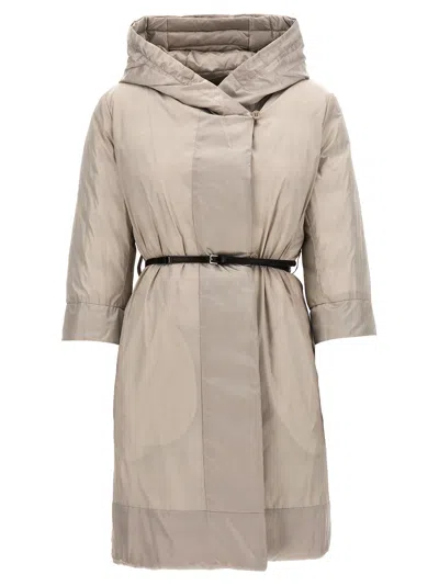 Max Mara The Cube Novef Reversible Down Jacket In Neutral