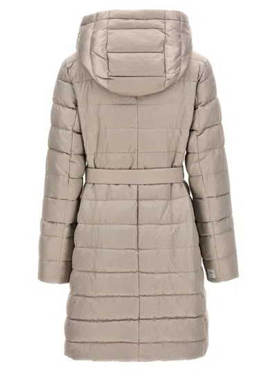 Max Mara The Cube Novef Reversible Down Jacket In Neutral
