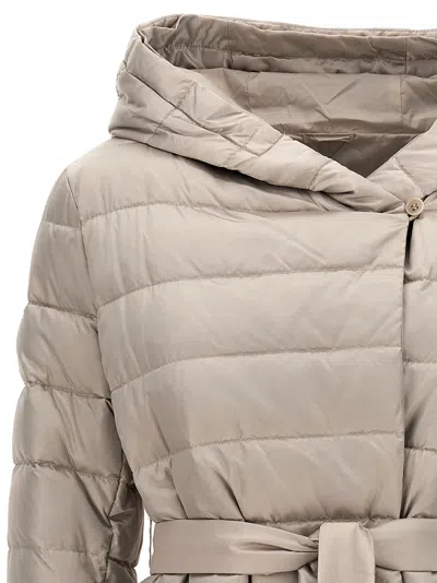 Max Mara The Cube Novef Reversible Down Jacket In Neutral