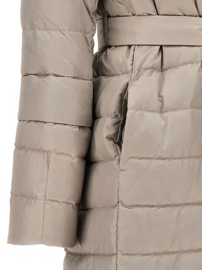 Max Mara The Cube Novef Reversible Down Jacket In Neutral