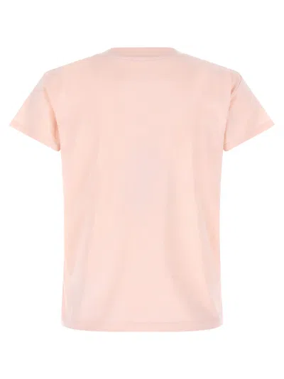 Mm6 Maison Margiela Numeric Signature Mm6 T-shirt In Pink