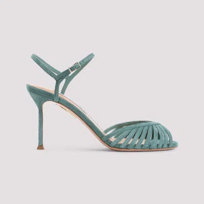 Aquazzura Sandals Blue In Blue