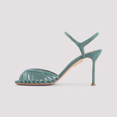 Aquazzura Sandals Blue In Blue