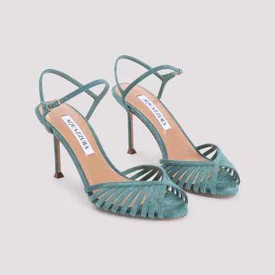 Aquazzura Sandals Blue In Blue