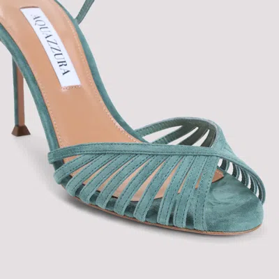 Aquazzura Sandals Blue In Blue