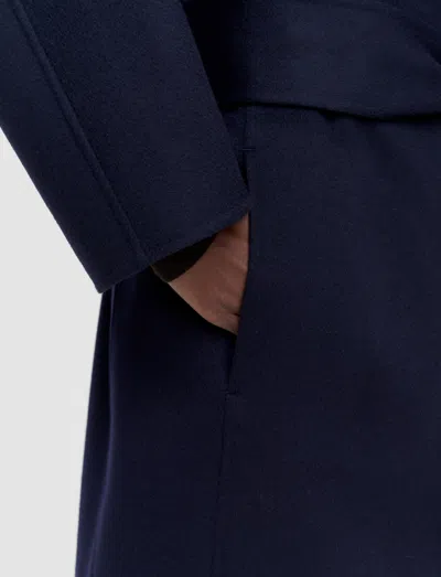 Joseph Costana Double Face Cashmere Coat In Black