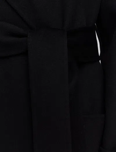 Joseph Arlina Double Face Cashmere Coat In Black