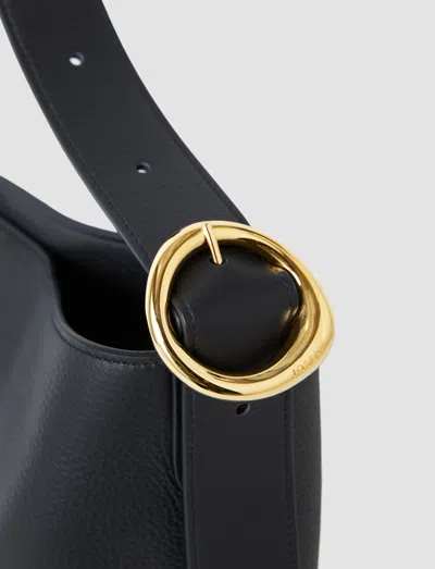 Joseph Bucket Leather Bag In Black