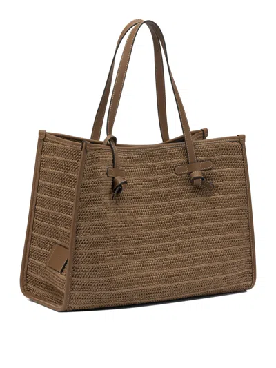 Gianni Chiarini Stylish Shoulder Bags Featuring Unique Design In Brown