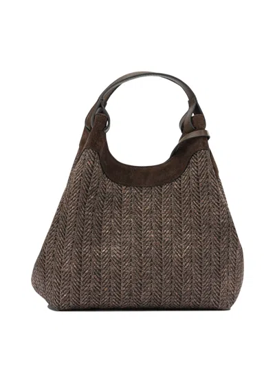 Gianni Chiarini Shoulder Bags Brown In Brown