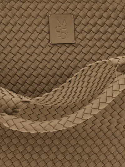 Naghedi St. Barths Large Tote Bag Beige In Brown