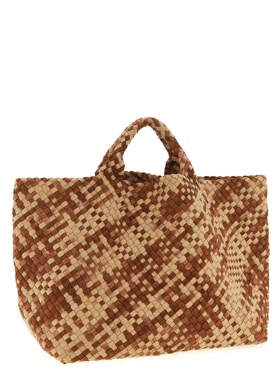 Naghedi St. Barths Large Tote Bag Multicolor In Brown