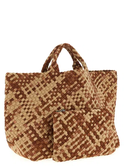 Naghedi St. Barths Large Tote Bag Multicolor In Brown