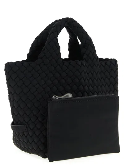 Naghedi St. Barths Petit Tote Bag Black In Pattern