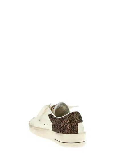 Golden Goose Deluxe Brand Stardan Glittered Sneakers In White
