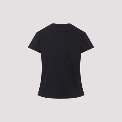 Mm6 Maison Margiela Mm6 By Maison Margiela Numeric Cotton Jersey T-shirt In Black