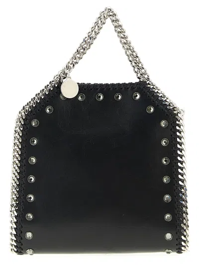 Stella Mccartney Tiny Falabella Handbag In Black