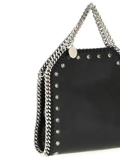 Stella Mccartney Tiny Falabella Handbag In Black