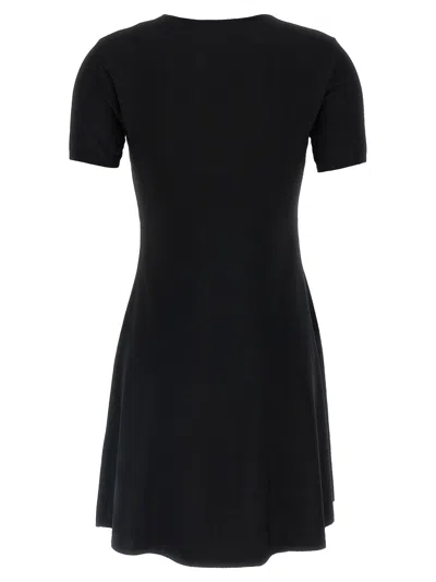 Valentino Garavani Bow Dress Dresses Black In Black