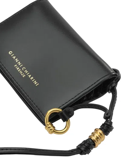 Gianni Chiarini Wallets & Card Holders Black In Blue