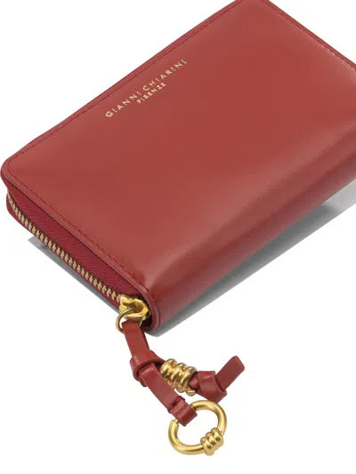 Gianni Chiarini Gold-tone Hardware Wallets And Card Holders In Brown