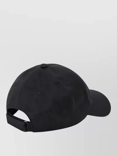 Iceberg Logo Cap Featuring Curved Brim And Eyelet Vents In Black