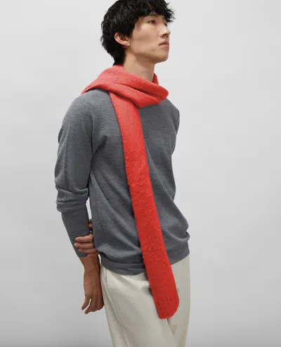 Aspesi Sciarpa Mod.1e05(w+m In Orange