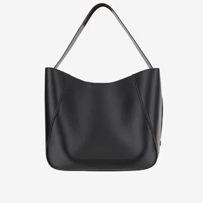 Armarium 7 Days Lambskin Leather Tote Bag In Black