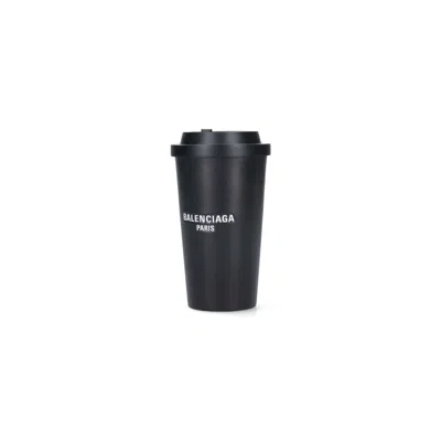 Balenciaga 9am Coffee Cup Clutch Bag In Black