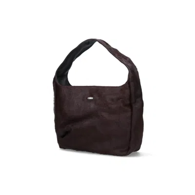 Our Legacy Brick Large Shoulder Bag In Brown