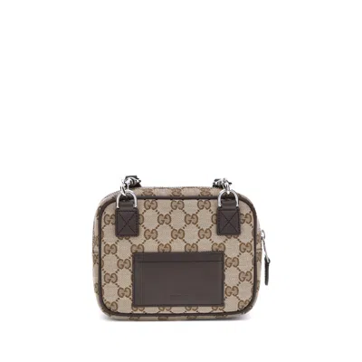 Gucci Men Gg Supreme Shoulder Bag In Multi